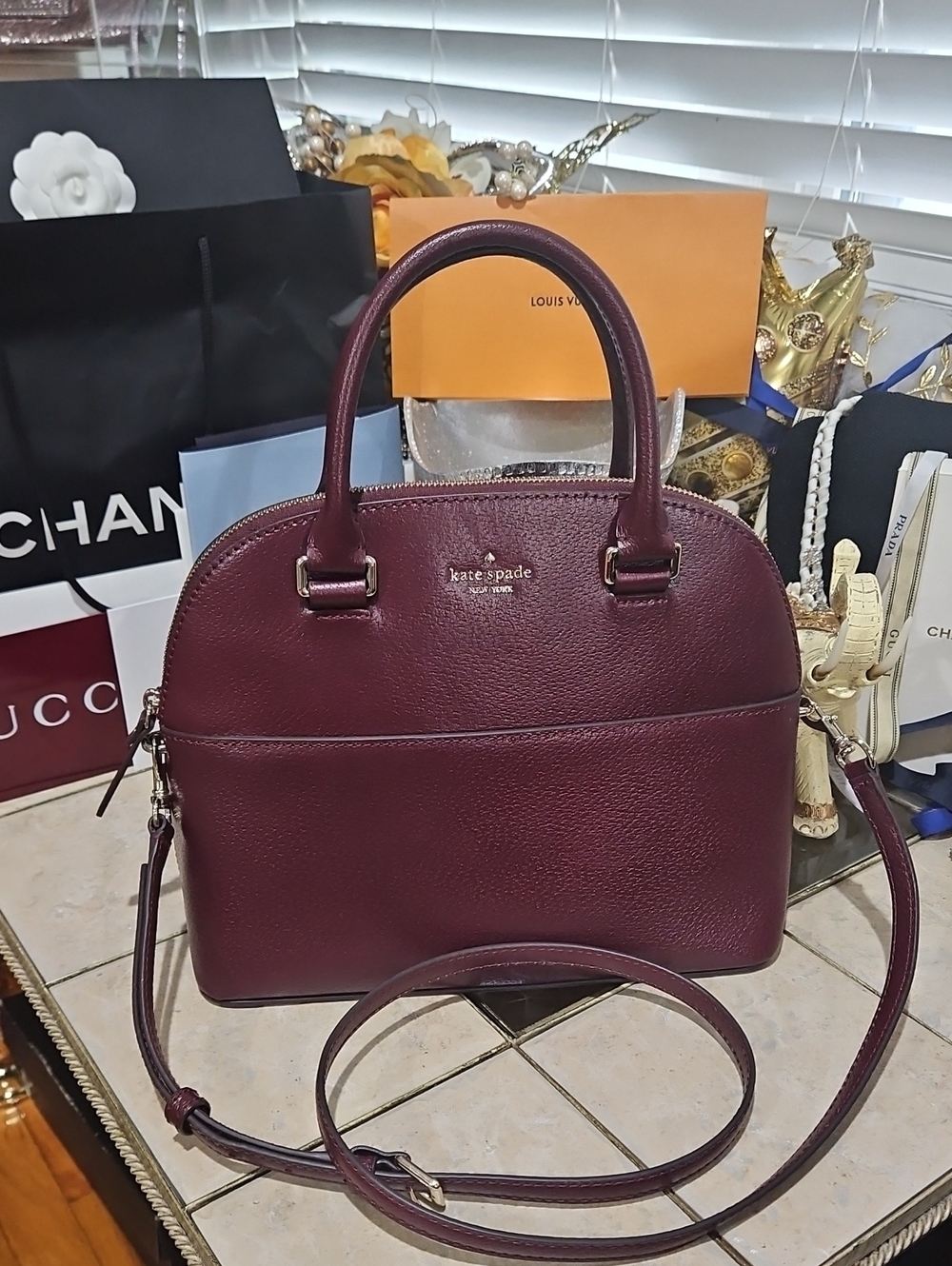 NWT! $358 Kate Spade Grove Street Carli Satchel